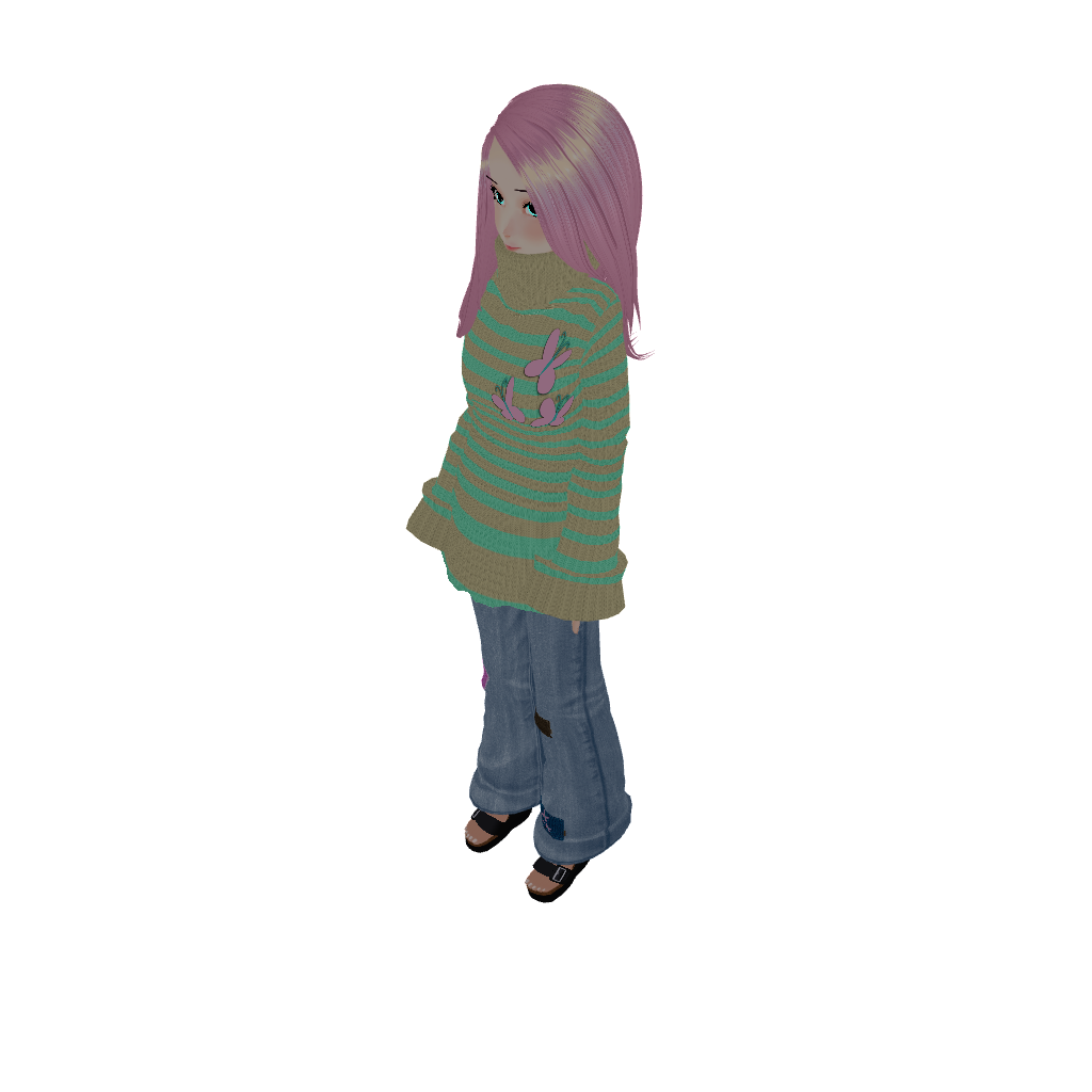 FlutterShy Alt Outfit