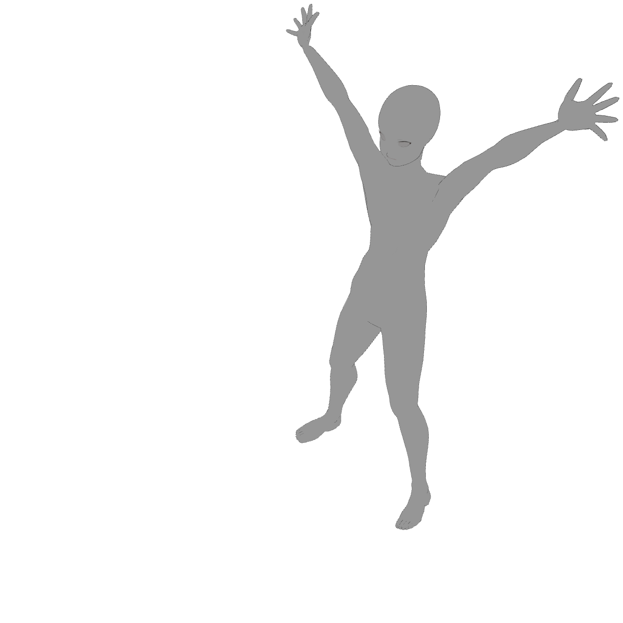 Hands in the air