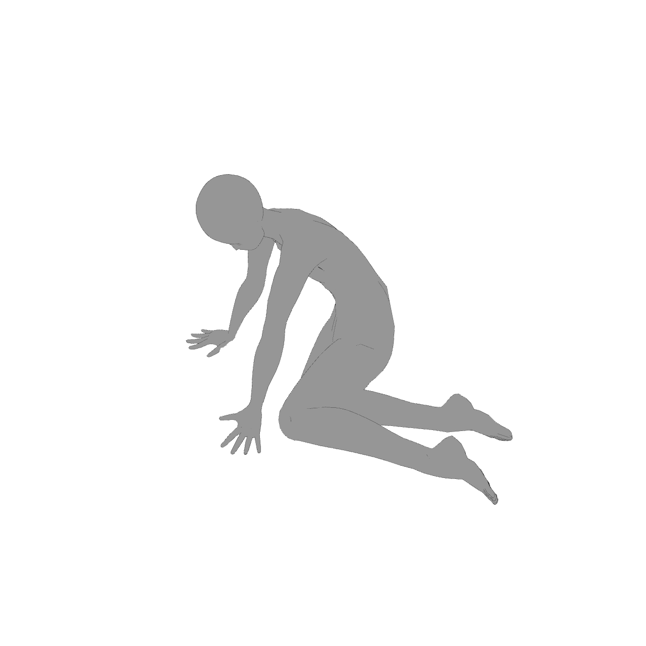 lying on ground